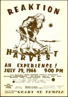 1966 Reaktion Harvest Poster