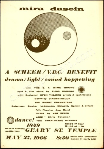 Scarce Mira Dasein VDC Benefit Poster