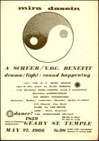 Scarce Mira Dasein VDC Benefit Poster