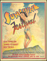 Scarce AOR 4.142 Sunshine Festival Poster