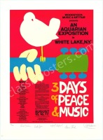 Performer-Signed AOR 3.1 Woodstock Poster