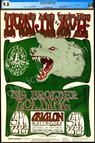 Popular Certified FD-27 Howlin&rsquo; Wolf Poster