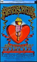 Superb Certified BG-136 Heart and Torch Poster