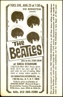 Appealing 1966 Beatles Shea Stadium Handbill