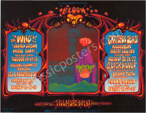 Popular BG-133 Grateful Dead Poster