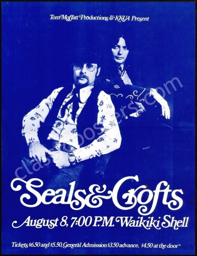 Seals and Crofts Waikiki Poster