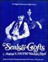 Seals and Crofts Waikiki Poster