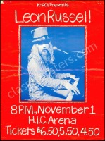 Leon Russell Honolulu Poster