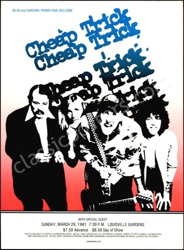 Cheap Trick Louisville Poster