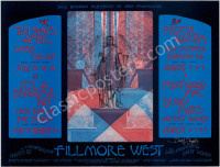 Scarce Signed BG-245 Double Fillmore Poster