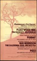 1974 Fleetwood Mac Cardboard Poster