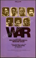 Cardboard 1974 Poster Featuring War