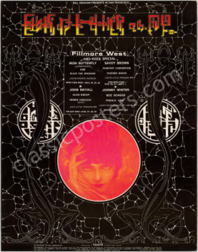 BG-247 Iron Butterfly Poster