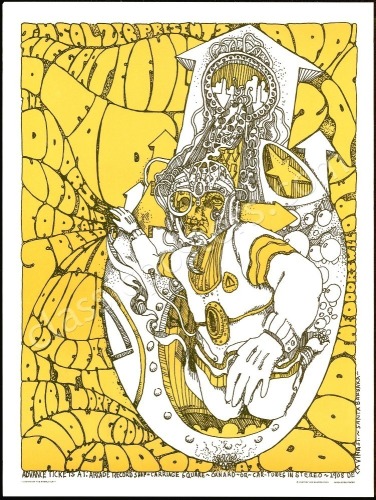 Original AOR 3.46 Grateful Dead Earl Warren Poster