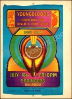 Uncut The Youngbloods Portland Poster