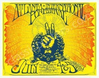 AOR 4.183 Atlanta International Pop Festival Poster