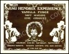 Gorgeous Jimi Hendrix Vancouver Handbill