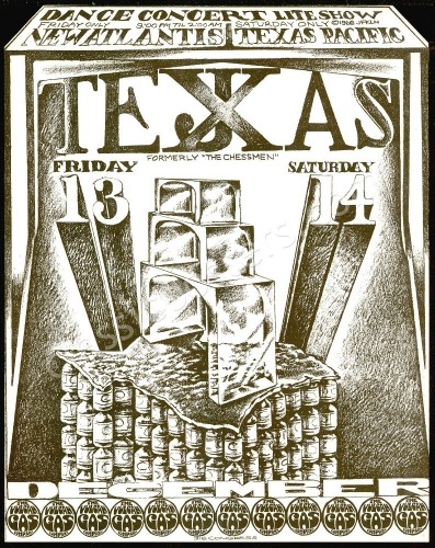 Attractive Vulcan Gas Texas Handbill
