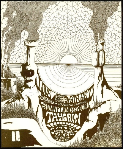 Attractive Love Street Circus Handbill