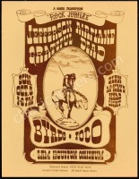 Superb Grateful Dead Sam Houston Handbill