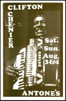 Clifton Chenier Antone’s Poster