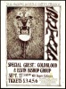 Santana Will Rogers Coliseum Handbill