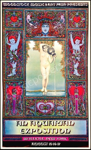 Popular AOR 3.2 Woodstock Poster