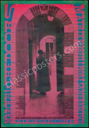 Original NR-10 Doors Matrix Poster