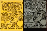 Portland Zoo Handbill, Original Art, and Overlays