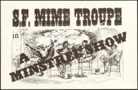 Rare 1966 San Francisco Mime Troupe Handbill