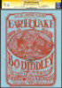 Beautiful Signed FD-21 Earthquake Handbill