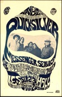 Scarce Quicksilver Messenger Service San Jose Poster