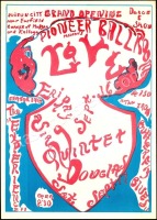 Rare 1966 Pioneer Ballroom Grand Opening Poster