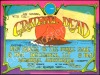 Gorgeous Signed AOR 4.101 Grateful Dead Poster and Ticket - 2