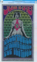 Stunning Certified AOR 3.5 Monterey Pop Festival Poster