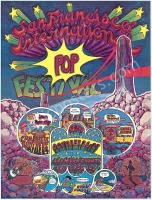 Colorful San Francisco International Pop Festival Poster