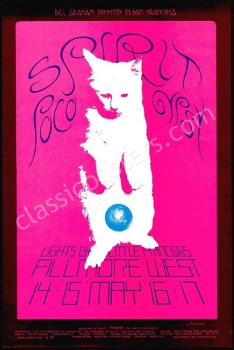 A Trio of Attractive Posters from The Fillmore