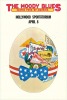Scarce 1972 Moody Blues Easter Tour of America Poster