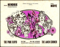 Rare Jimi Hendrix Pink Floyd Tour Booklet