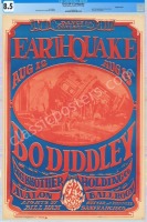 Scarce Certified Original FD-21 Earthquake Poster