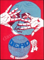 Attractive Grateful Dead Continental Ballroom Poster
