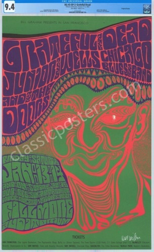 Signed and Certified Original BG-45 Poster