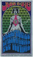 Wonderful AOR 3.5 Monterey Pop Festival Poster