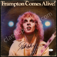 Signed Frampton Comes Alive Album