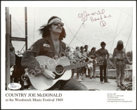 Country Joe McDonald-Signed Photograph