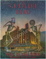 Superb Signed Grateful Dead Radio City Poster