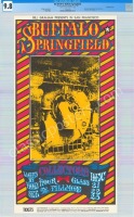 Signed BG-98 Buffalo Springfield Poster