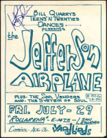 Marty Balin-Signed Jefferson Airplane Handbill