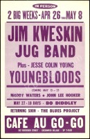 Scarce Youngbloods Caf&eacute; Au Go Go Handbill