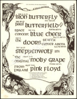 The Doors and Pink Floyd Seattle Handbill